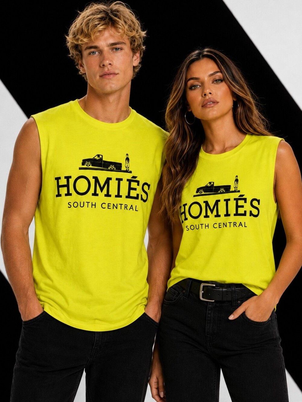 Brian Lichtenberg HOMIÉS MUSCLE TEE BLTEE Homies South Central Unisex XL